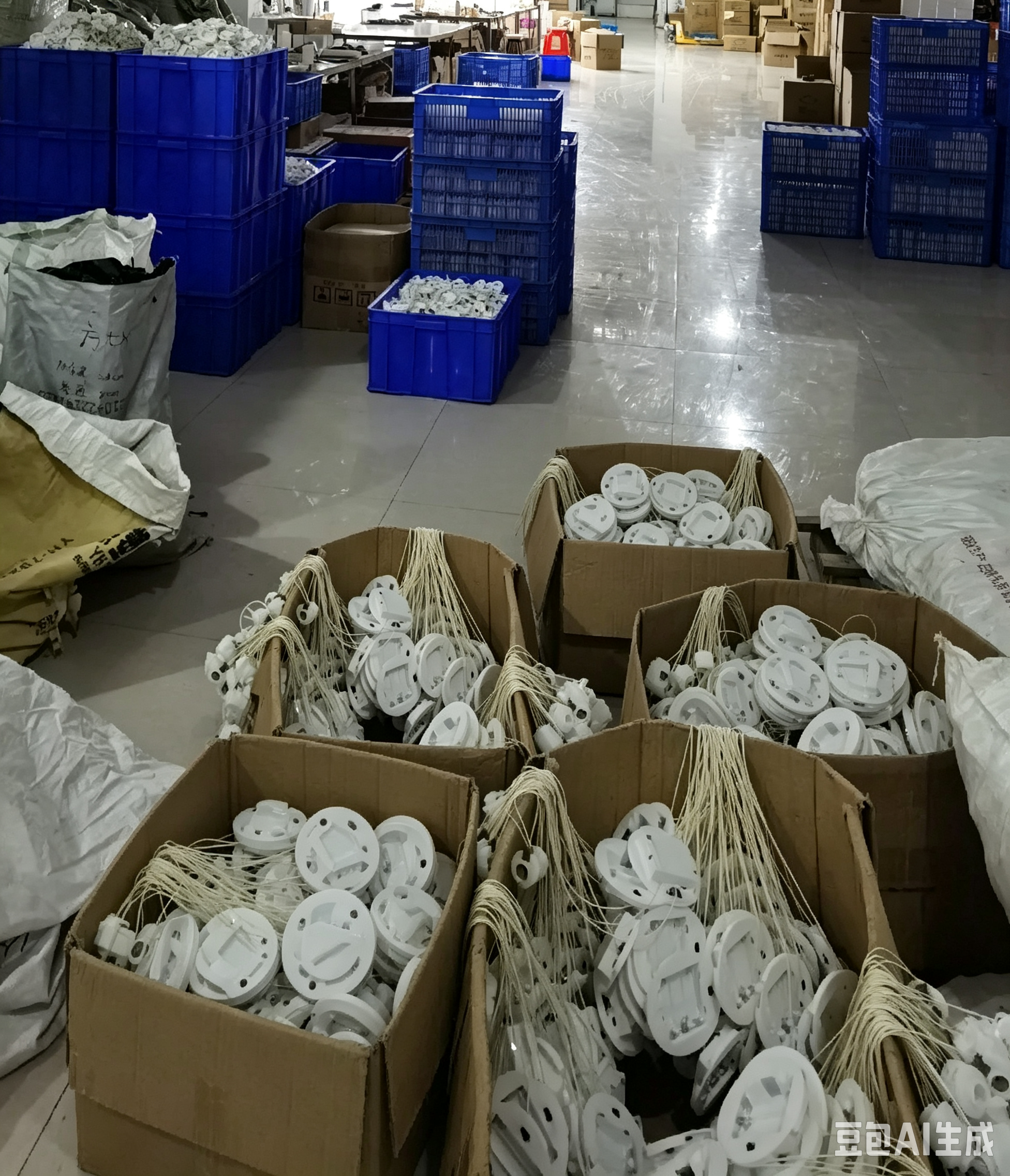 Raw material and accessory inspection